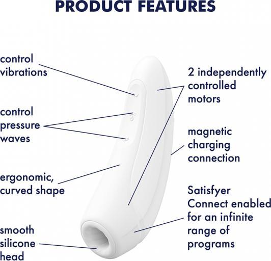 Actual product image Satisfyer Curvy 1+ / App Connect