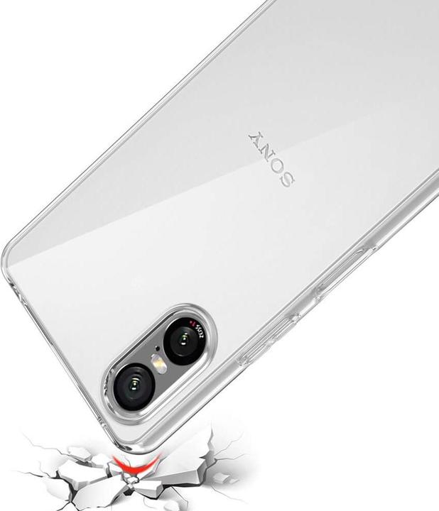 Actual product image Cover-Discount Sony Xperia 10 VI - Silicone rubber case transparent (Sony Xperia 10 VI)