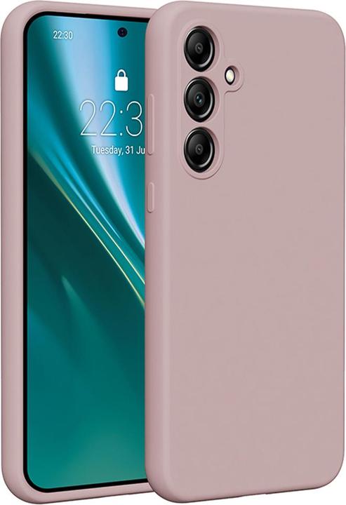 Produktbild Etteri Silikonhülle für Samsung Galaxy A55 5G hellrosa (Samsung Galaxy A55)