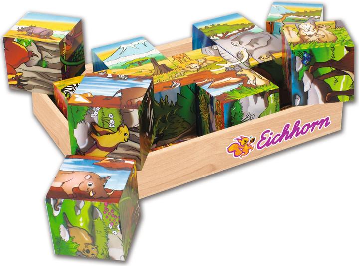 Image du produit Eichhorn Cube à images (12 pièces)
