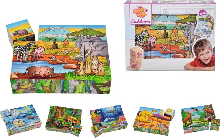 Image du produit Eichhorn Cube à images (12 pièces)