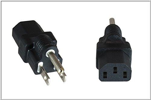 Produktbild Dinic Stromadapter Amerika C13 Buchse auf NEMA 5-15P 3pin Stecker Typ B, YL-1212