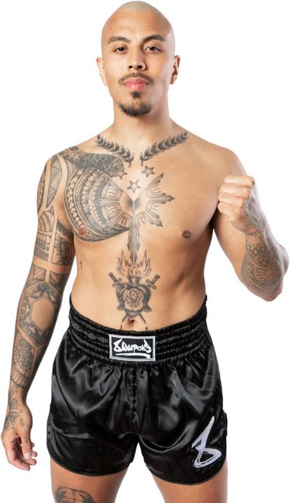 Actual product image 8Weapons 8 WEAPONS Strike Shorts - black-white M (XL)