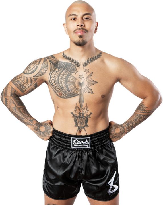 Actual product image 8Weapons 8 WEAPONS Strike Shorts - black-white M (XL)