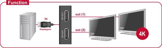 Actual product image Delock DP to (DP, 30 cm)