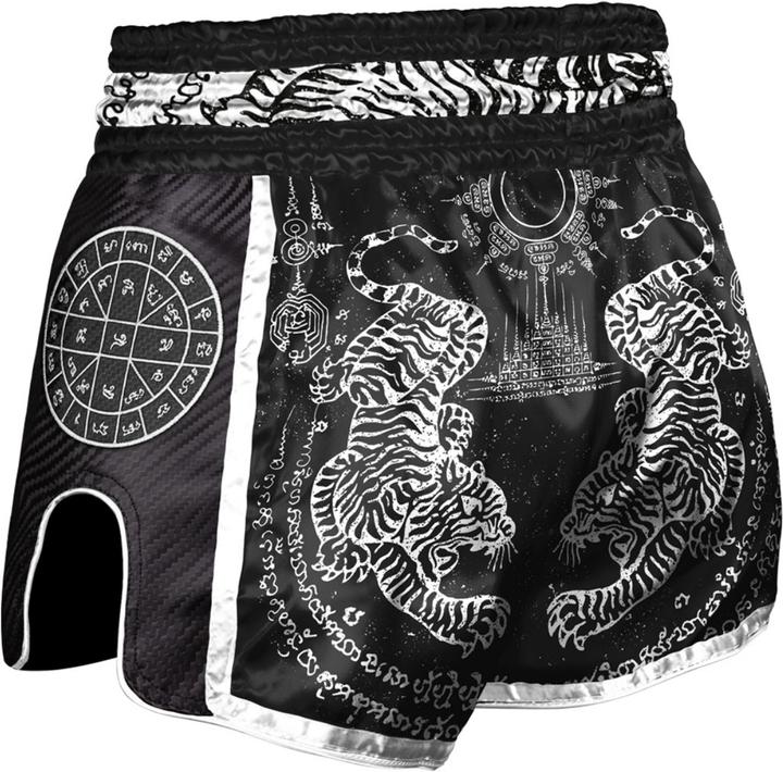 Image du produit 8Weapons 8 Weapons Muay Thai Shorts Carbon - Sak Yant Tigers (XXL)