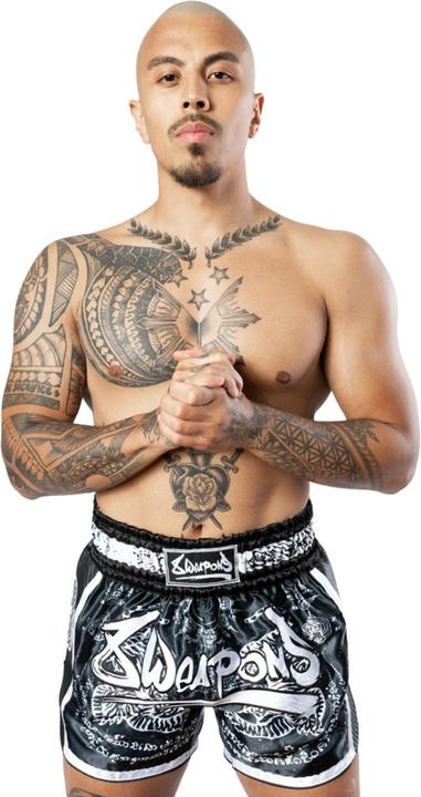 Image du produit 8Weapons 8 Weapons Muay Thai Shorts Carbon - Sak Yant Tigers (XXL)