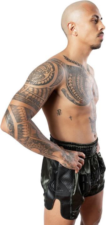 Actual product image 8Weapons 8 Weapons Muay Thai Shorts Carbon - Underworld (XXL)
