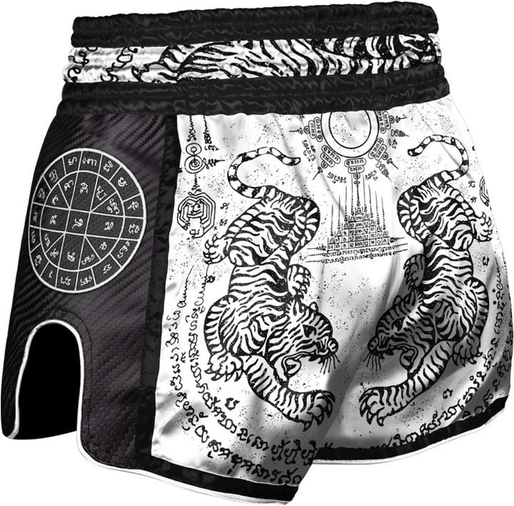 Image du produit 8Weapons 8 Weapons Muay Thai Shorts Carbon - Sak Yant Tigers (XXL)