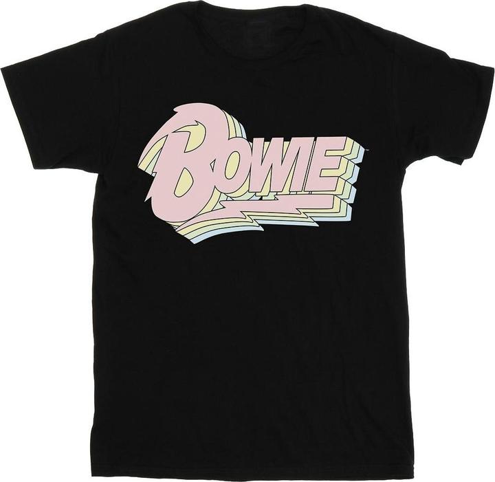 Immagine prodotto David Bowie Pastel Bowie Maglietta Ampia Donna (M)