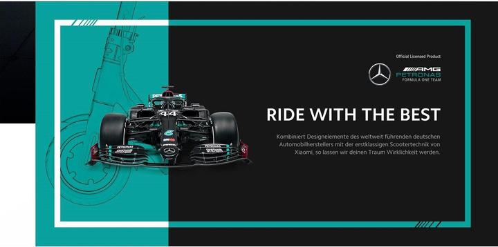 Actual product image Xiaomi Mi Pro 2 Mercedes AMG Petronas F1 Team Edition CH (20 km/h, 45 km, 300 W)
