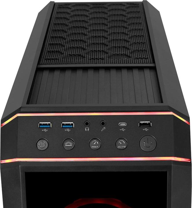 Actual product image Chieftec Stallion II (black, tempered glass) (Mini-ITX, mATX, ATX)