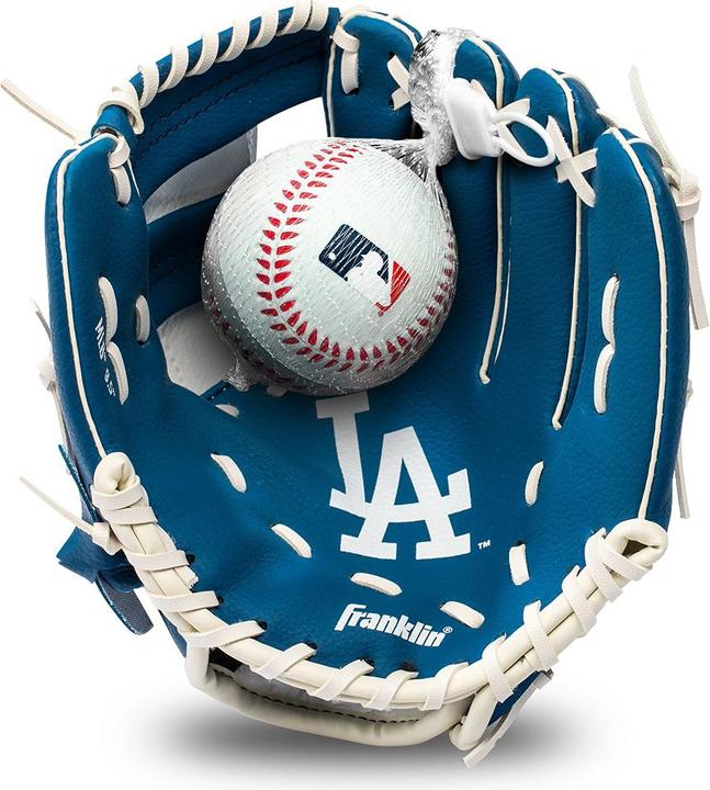 Franklin Los Angeles Dodgers Team Handschuh und Ball (9.50")
