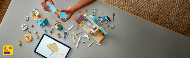 Actual product image LEGO Tierarztpraxis für Pferde und Haustiere (42651, LEGO Friends)