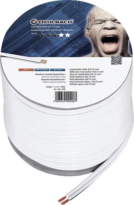 Image du produit Oehlbach SP7 3000 (30 m, 0.75 mm²² mm)