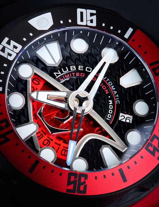 Produktbild Nubeo NB-6104-03 Ventana Star Trek Starfleet Limited Edition (Taucheruhr)