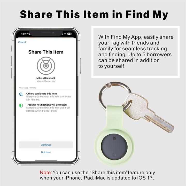 Image du produit Reyke Smart Tag Pro - Tracker im 4er Pack (Apple)