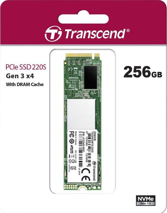 Actual product image Transcend 220S (256 GB, M.2 2280)