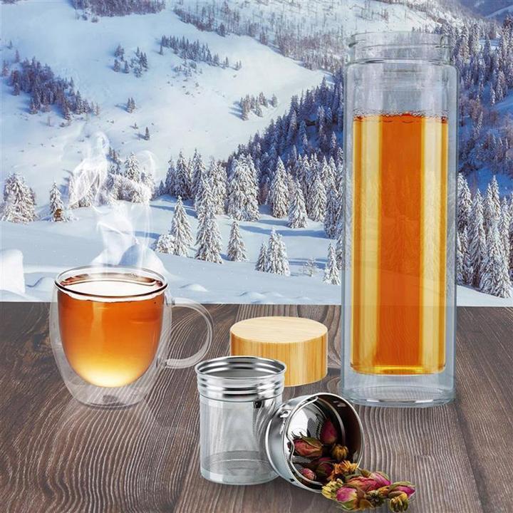 Produktbild Intirilife Thermo Flasche mit Sieb (0.50 l)