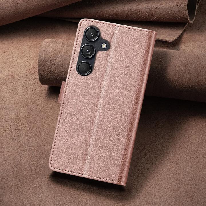 Actual product image Binfen Color Galaxy A56 - BINFEN Leder Etui Hülle mit RFID Blocker (Samsung Galaxy A56)