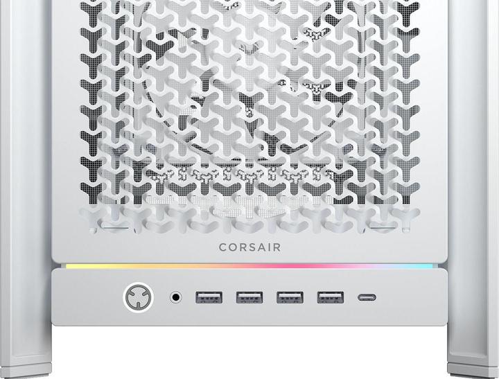 Produktbild Corsair FRAME 5000D RS WHITE MID CASE (mATX, Mini-ITX, ATX, E-ATX)