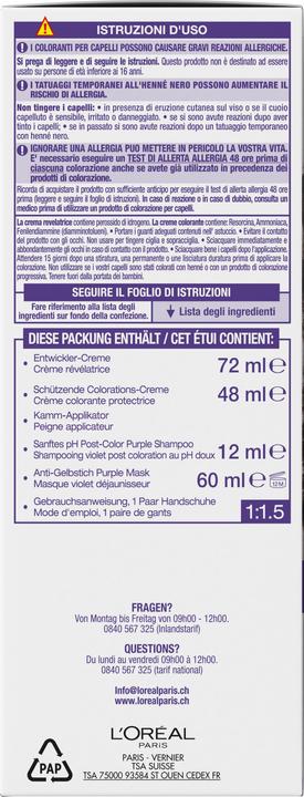Image du produit L'Oréal Paris Excellence Cool Crème (45600 Brun moyen ultra froid)