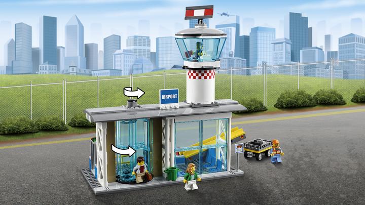 Actual product image LEGO City airport terminal hall (60104, LEGO City)