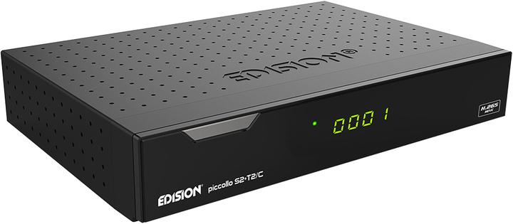 Image du produit Edision Piccollo S2+T2C (6 Go, DVB-S2, DVB-T2, DVB-C, Arbre CI)