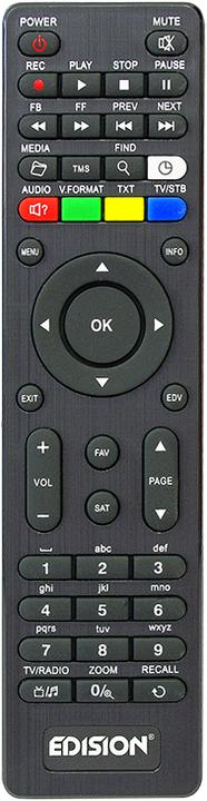 Image du produit Edision Piccollo S2+T2C (6 Go, DVB-S2, DVB-T2, DVB-C, Arbre CI)