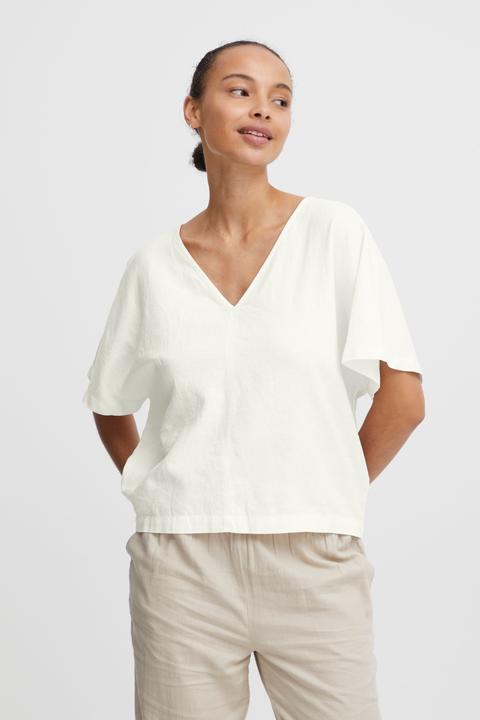 Actual product image B.young BYFALAKKA VNECK BLOUSE 20814548 (40)