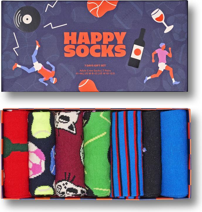Actual product image Happy Socks 7-Pack 7 Days Gift Set (pack of 7, 36 - 40)