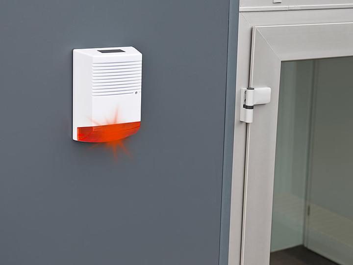 Produktbild VisorTech Alarmsirenen Attrappe
