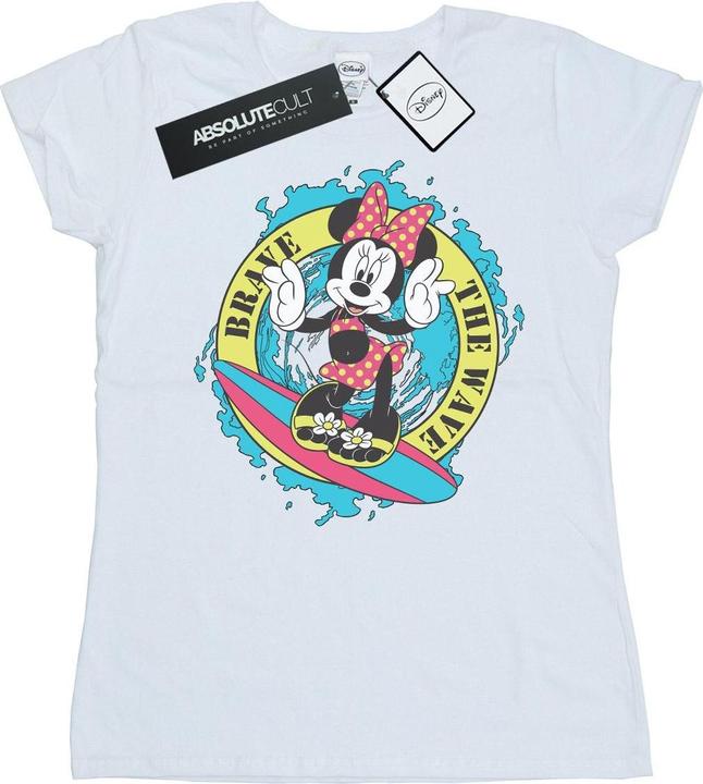 Disney - T-shirt MINNIE MOUSE BRAVE THE WAVE - Femme (M)