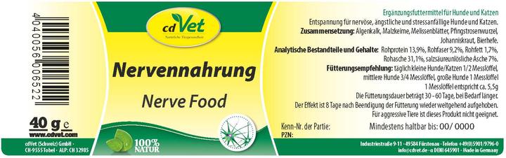 Produktbild cdVet Nervennahrung (1 Stk., 40 g)