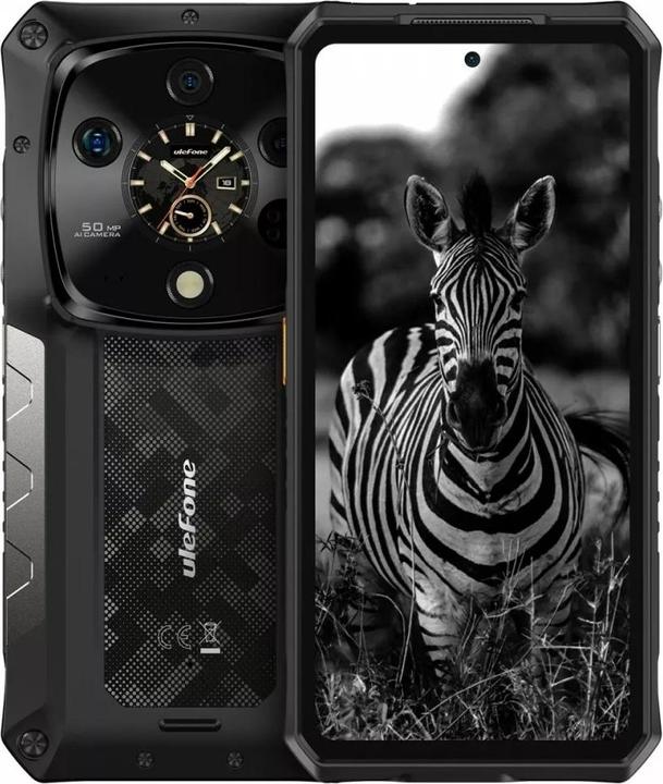 Image du produit Ulefone Smartphone Armor 28 Ultra 5G 16GB/1TGB (schwarz) (1000 Go, Noir, 6.65", Double SIM, 50 Mpx)