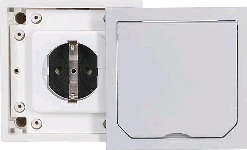 Produktbild Siemens Schalterprogramm Schuko Steckdose mit Gussdeckel