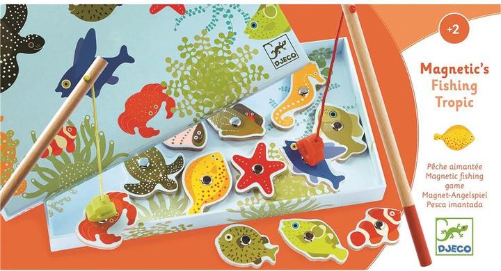 Image du produit Djeco Jeu magnétique Fishing Tropic (Multilingue)