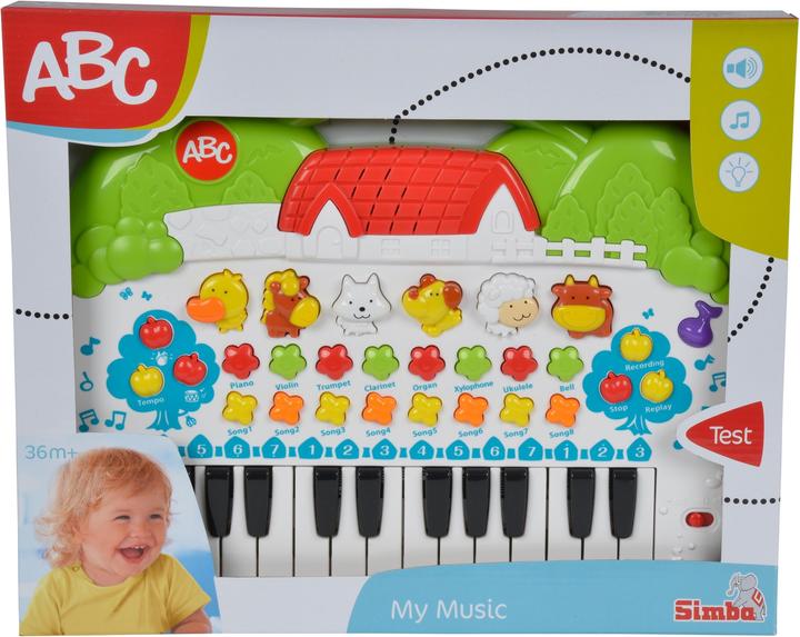 Immagine prodotto Simba Tastiera ABC Animal Keyboard (Inglese)