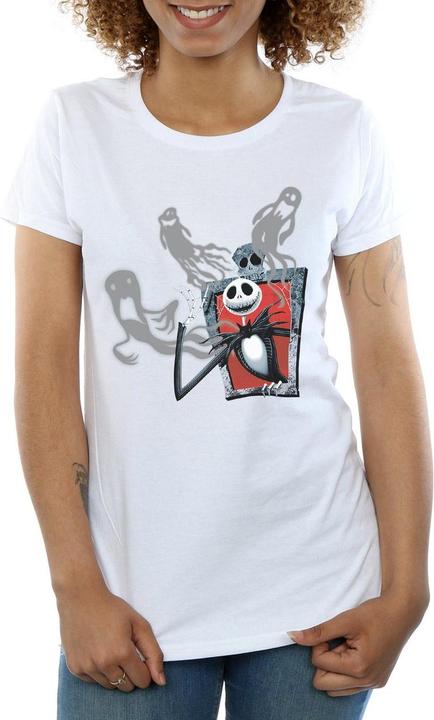 Actual product image Disney Womens/Ladies Nightmare Before Christmas Ghosts Of Jack Cotton T-Shirt (M)