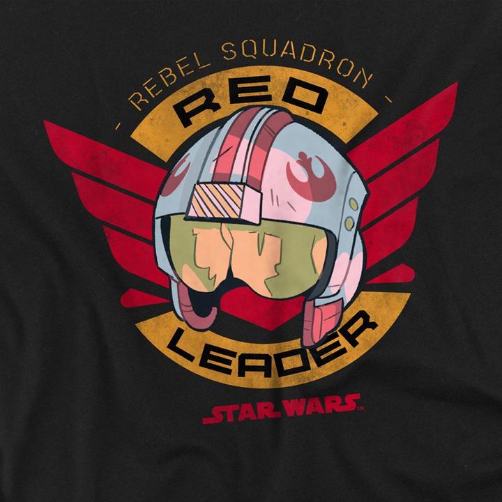 Actual product image Star Wars Unisex Adult Red Leader T-Shirt (L)