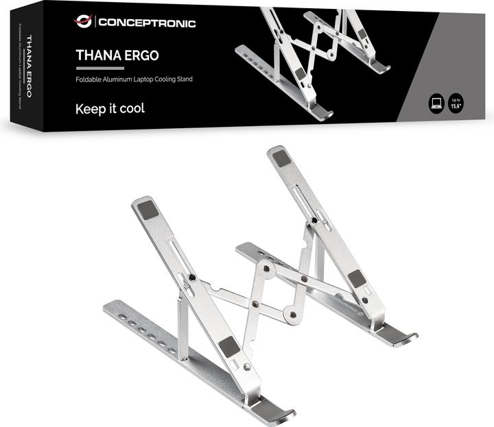 Actual product image Conceptronic Cooling Stand 15.6"/Ergo.adjustable 7steps