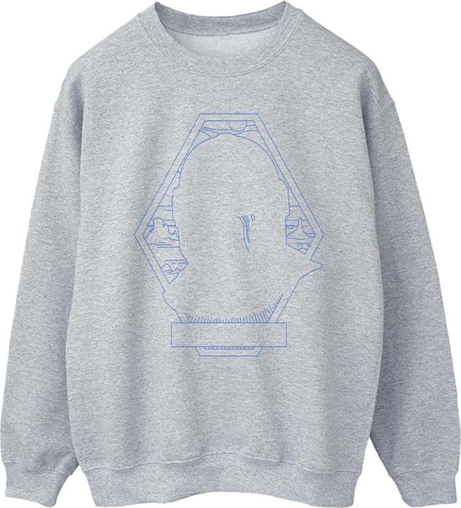 Image du produit Star Wars - Sweat THE MANDALORIAN OUTLINE HELM DIAMOND - Homme (XL)