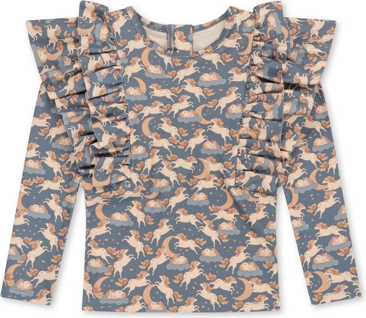 Konges Slojd UV Badeshirt Rüschchen Unicorn