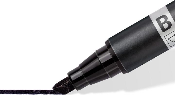 Actual product image Staedtler Lumocolor® permanent duo 348 B (Black, 4 mm, 1 x)