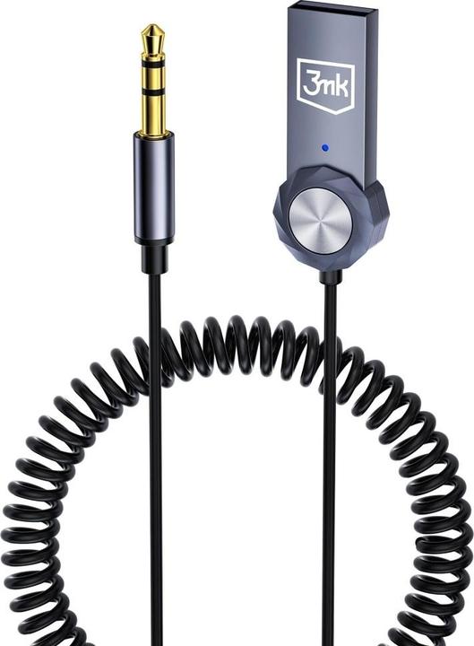 Produktbild 3MK Bezprzewodowy adapter audio Audio Bluetooth Adapter Jack 3.5mm 2w1