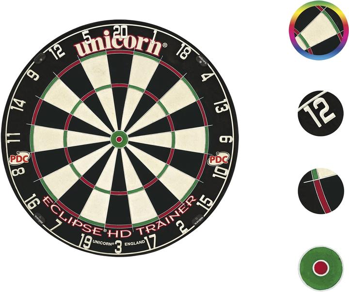 Actual product image Unicorn Eclipse HD Trainer Bristle Board