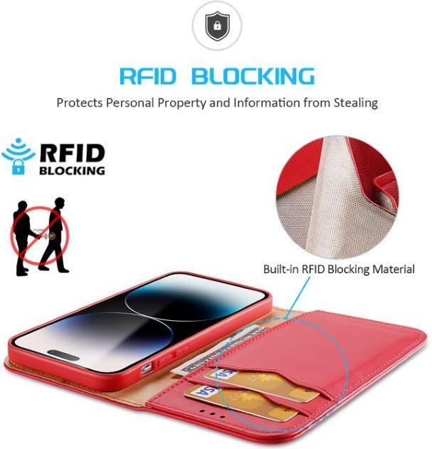 Actual product image Dux Ducis iPhone 14 Pro - HIVO Series Case red (Apple iPhone 14 Pro)