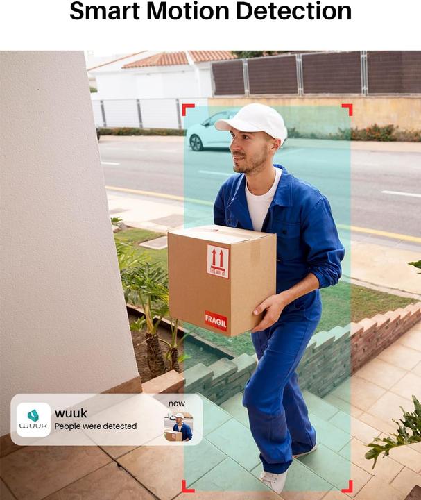 Produktbild WUUK Kabellose Video Türklingel mit Kamera