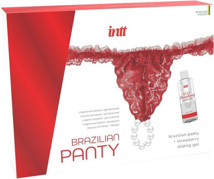 Produktbild Intt Brazilian Panty - Red (50 ml, Intimwaschlotion)