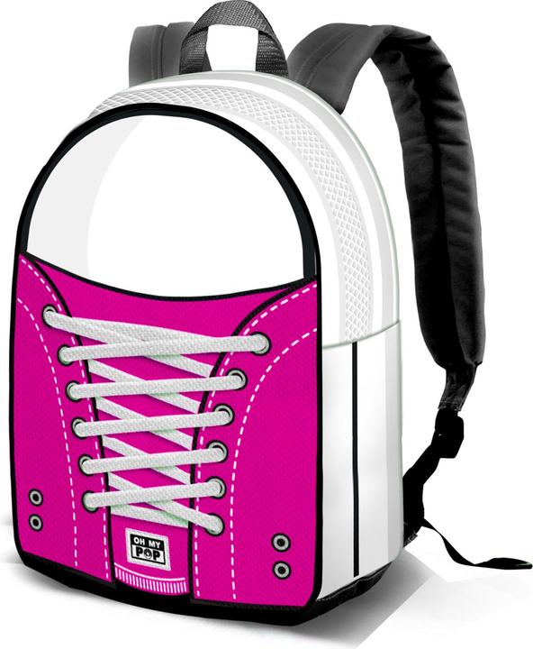 Actual product image Oh My Pop! Sneakers Backpack Fuchsia